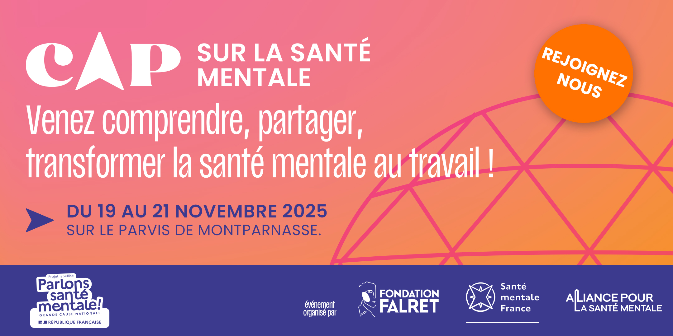 CAP sur la santé mentale  - 19 au 21 novembre Paris